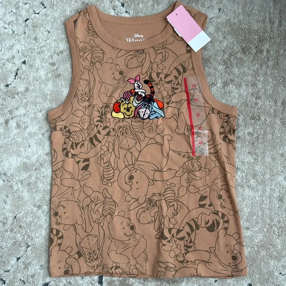 NWT Disney Winnie the Pooh Tank size XS and smalls available - Picture 3 of 3